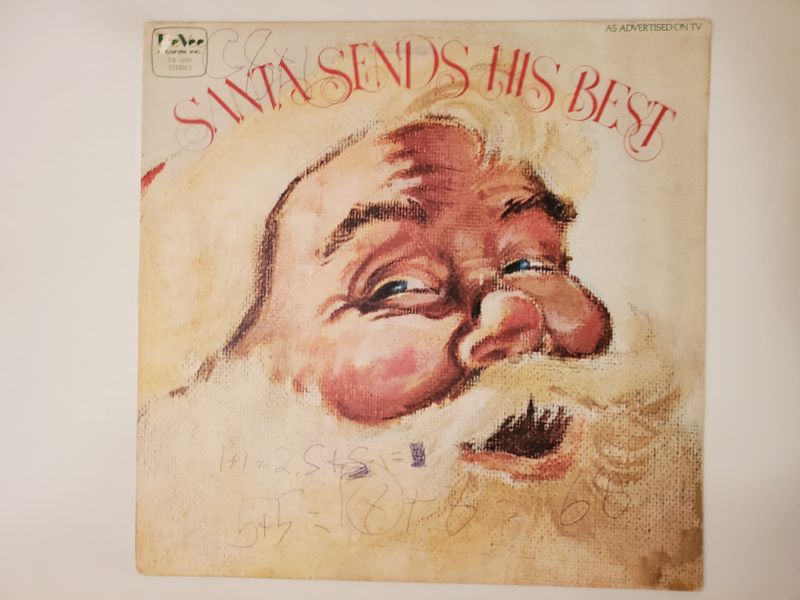 Various Artists Santa Sends His Best vinyl record